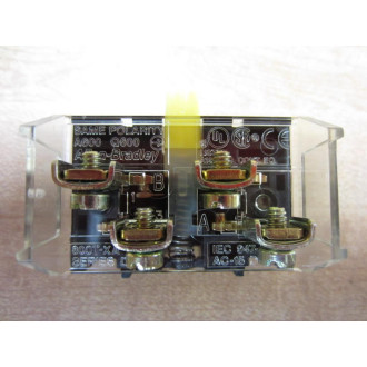 Allen Bradley 800T-XA Contact Block 800TXA W Clip - New No Box