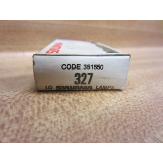 Sylvania 327 Miniature Lamp Light Bulbs (Pack of 10)