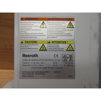 Rexroth Bosch R911327324 Drive - Used