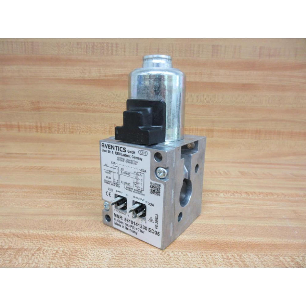 Aventics 5610141330 Pneumatic Valve - Used