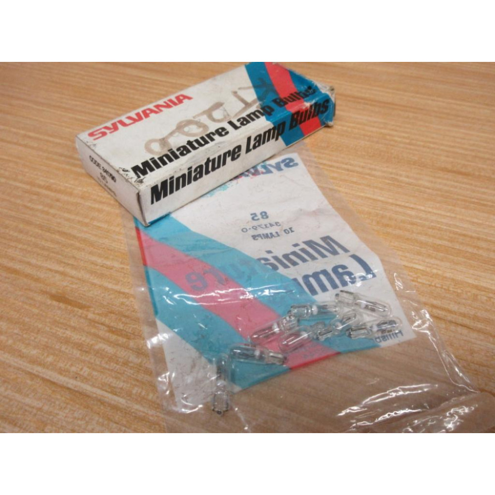 Sylvania 85 Miniature Lamp Bulb (Pack of 10)