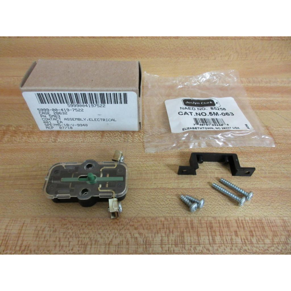Joslyn Clark 5M63 Auxiliary Contact
