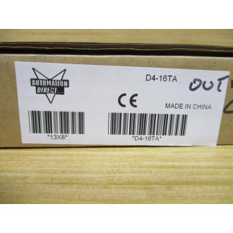 Automation Direct D4-16TA Output Module D416TA