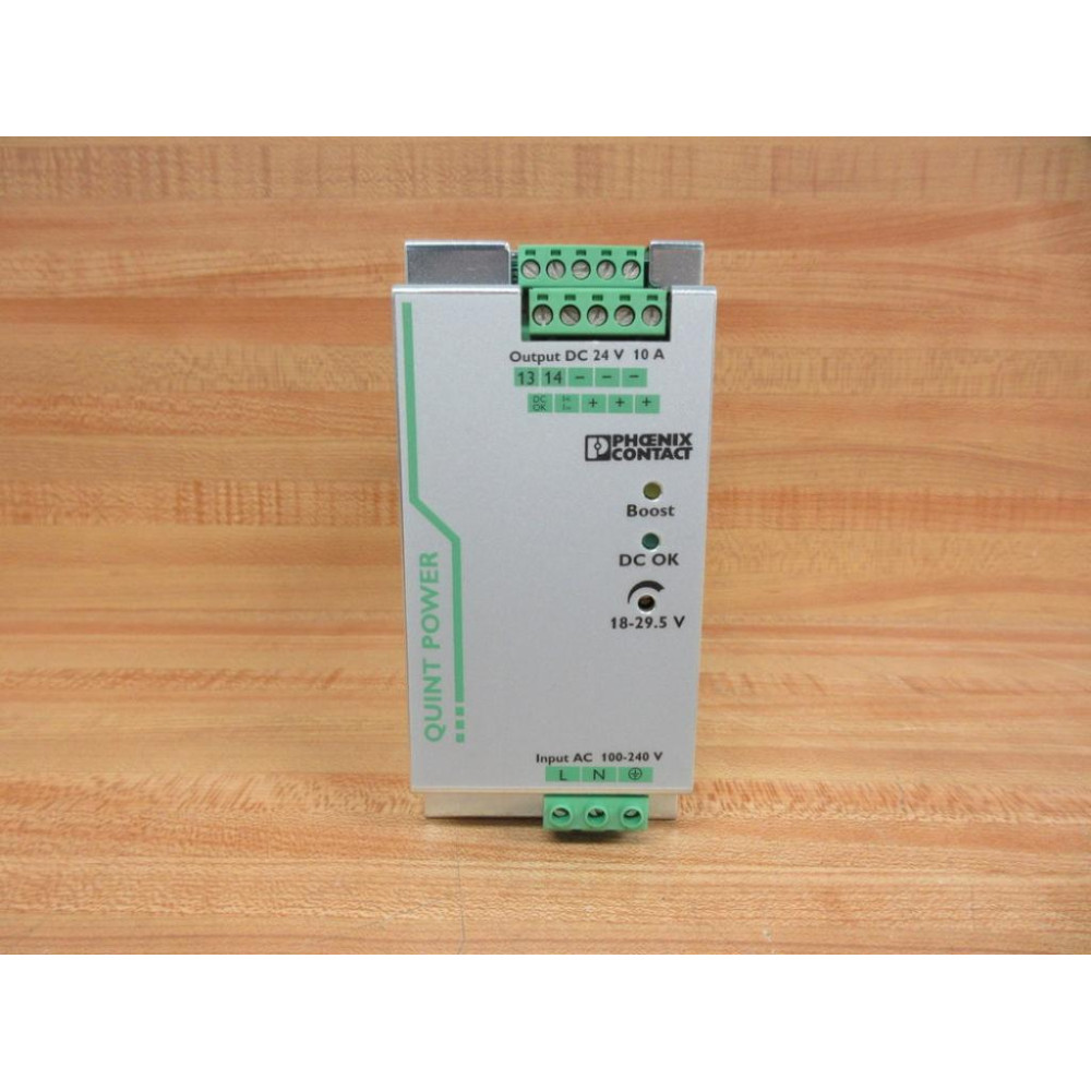 Phoenix Contact QUINT-PS1AC24DC10 Power Supply QUINTPS1AC24DC10 - New No Box