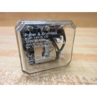 Potter & Brumfield KUP-14A15-120V AC Relay KUP-14A15-120VAC