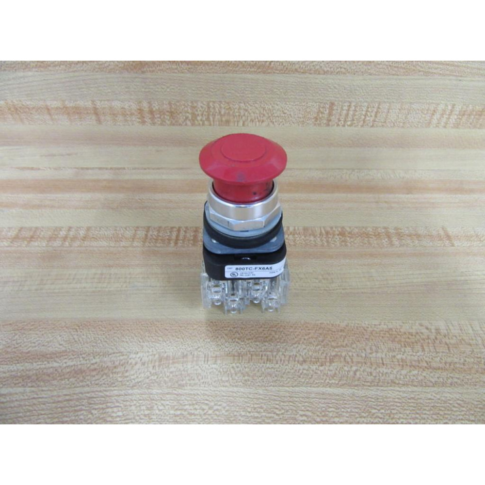 Allen Bradley 800TC-FX6A5 Push Button 800TCFX6A5 - Used