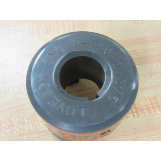 Lovejoy L-110 1-38 1.375 Coupling Hub L1101381375 Black - New No Box