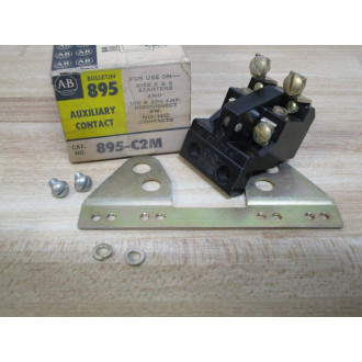 Allen Bradley 895-C2M Auxiliary Contact 895C2M Series A