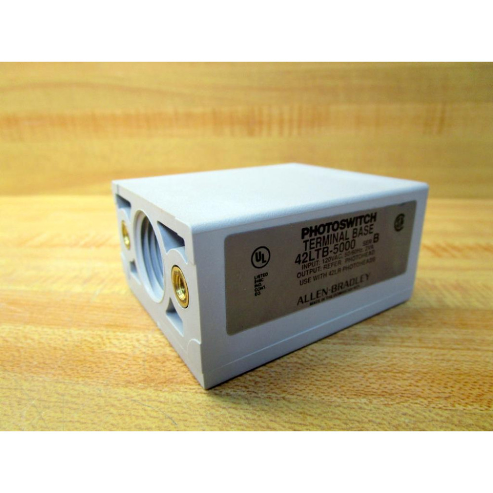 Allen Bradley 42LTB-5000 Photoelectric Terminal Base 42LTB5000 - Used