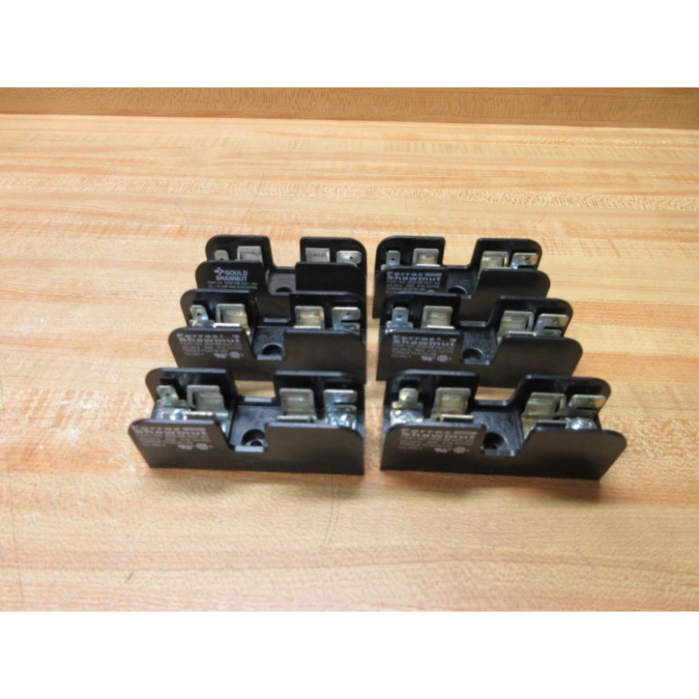 Gould Shawmut Ferraz 30321AB Fuse Block (Pack of 6) - New No Box