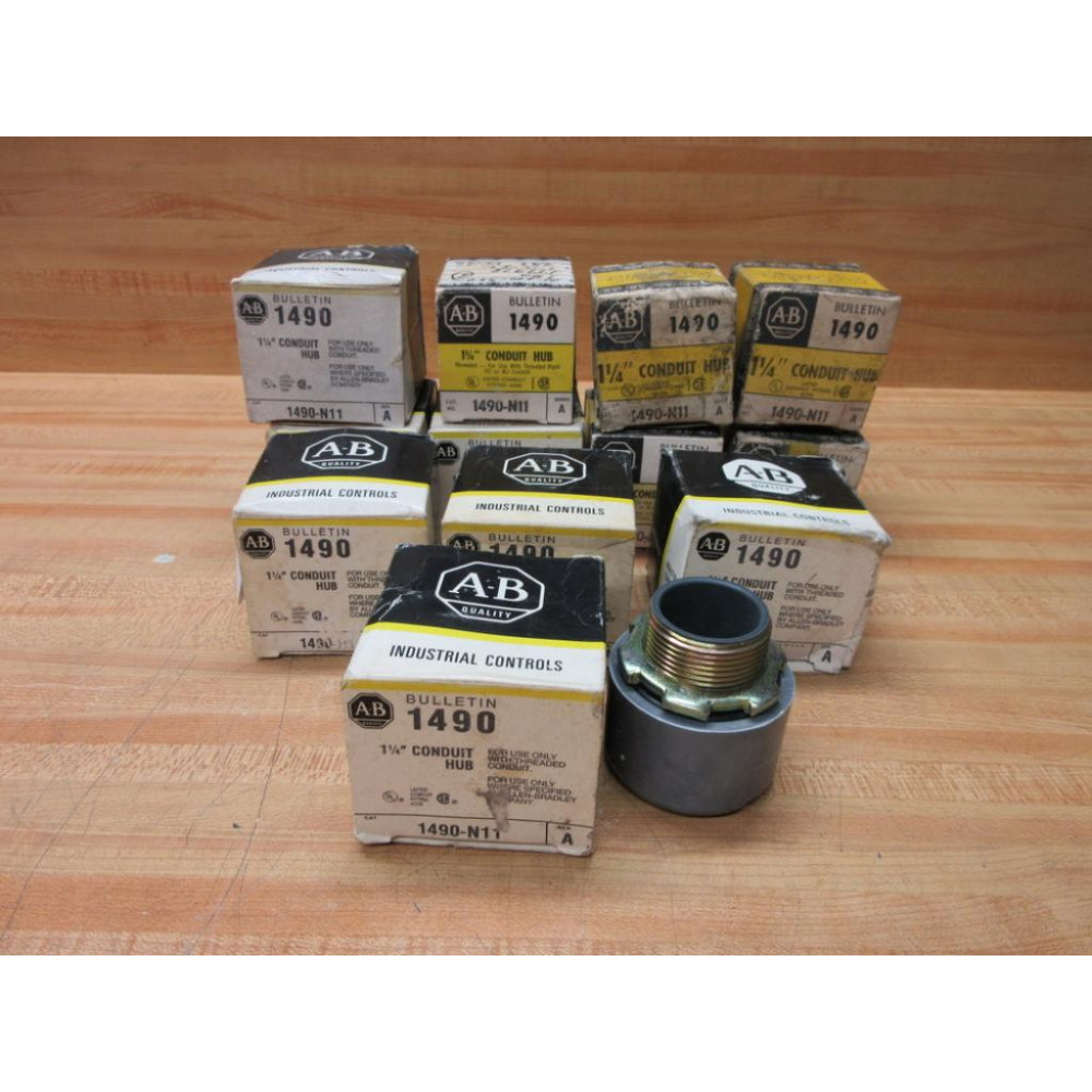 Allen Bradley 1490-N11 Conduit Hub 1490N11 Series A (Pack of 12)