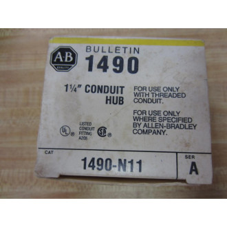 Allen Bradley 1490-N11 Conduit Hub 1490N11 Series A (Pack of 12)