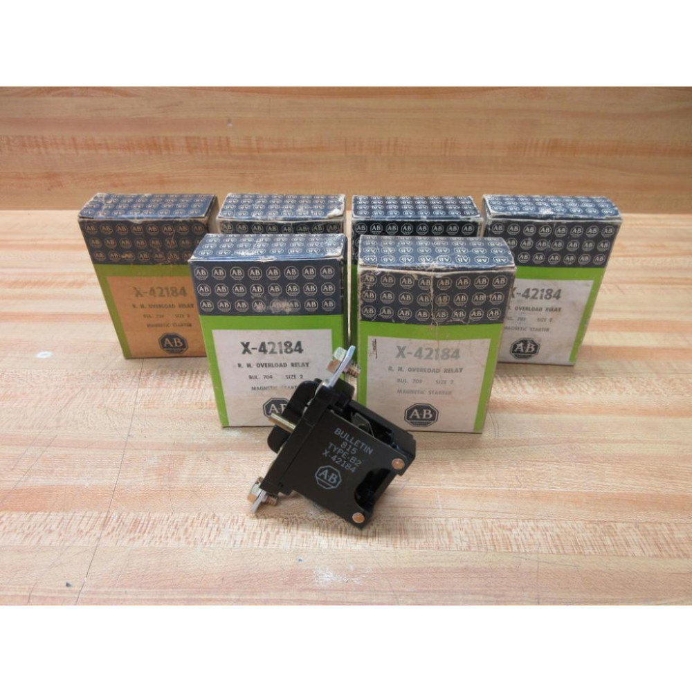 Allen Bradley X-42184 Overload Right Hand Size 2 X42184 (Pack of 6)