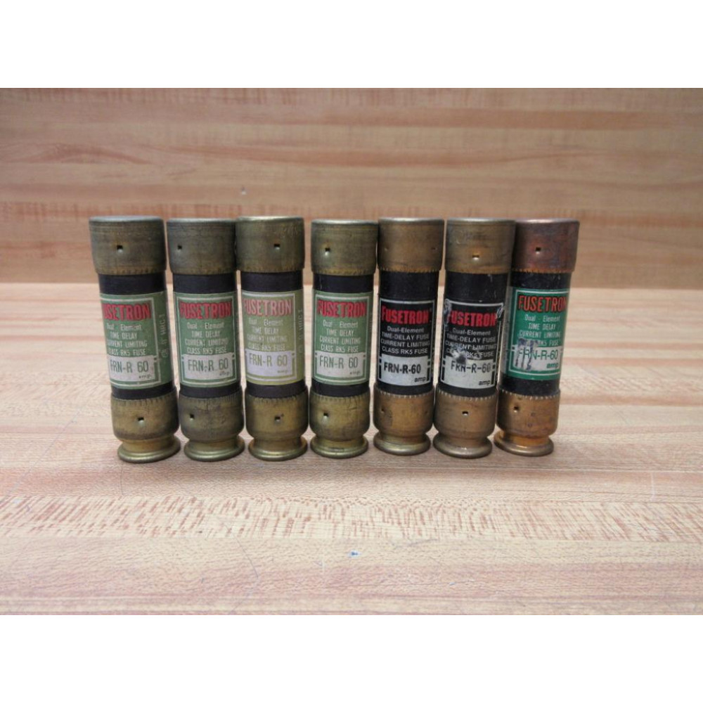 Buss FRN-R-60 Bussmann Fuse Cross Ref 1A700 (Pack of 7) - Used