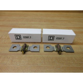 Square D CC87.7 Overload Relay Heater  Element CC877 (Pack of 2)