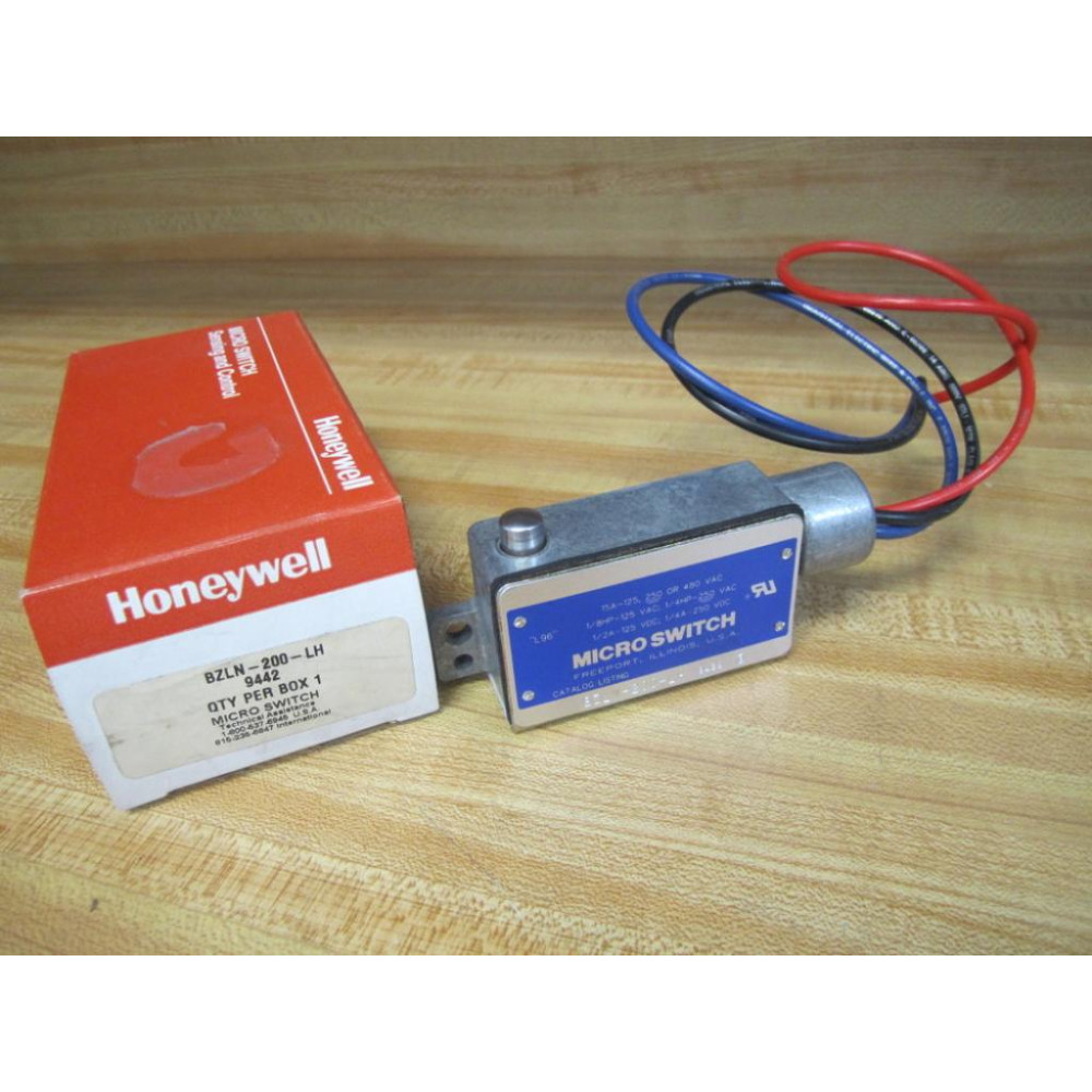 Micro Switch BZLN-200-LH Honeywell Limit Switch BZLN200LH