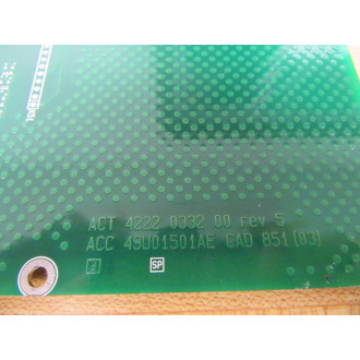 Atlas Copco ACC49U01501AE CAD851 Board 3183203811 - Used