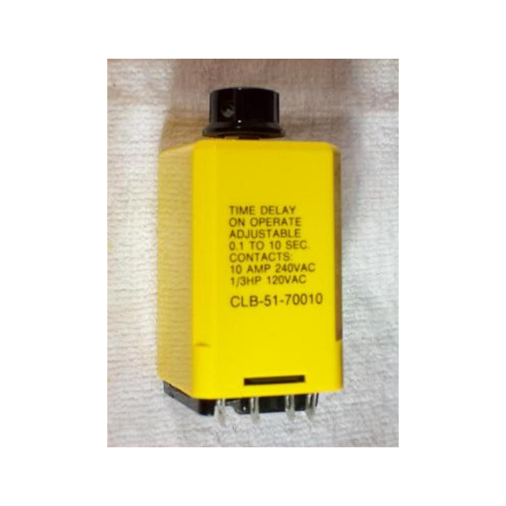Potter & Brumfield CLB-51-70010 Time Delay Relay CLB5170010