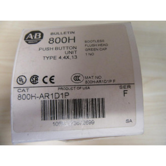 Allen Bradley 800H-AR1D1P Push Button Switch