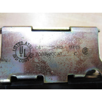 Allen Bradley 700-N200A1 Control Relay 700N200A1 Ser. C - Used