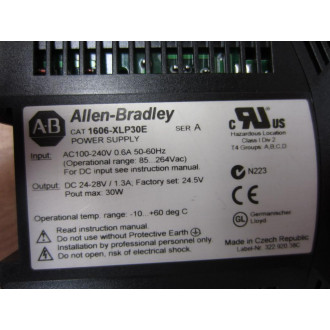 Allen Bradley 1606-XLP30E Power Supply 1606XLP30E - New No Box