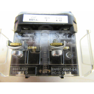 Allen Bradley 800T-A6D2 Push Button 800TA6D2 Series T 800T-XD2 - New No Box