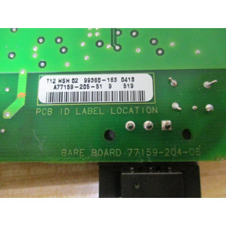 Allen Bradley A77159-205-51 Circuit Board A7715920551 77159-204-06 - Used