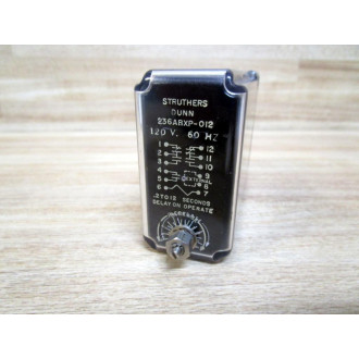 Struthers Dunn 236ABXP-012 Relay 236ABXP012 .2 To 12 Seconds - New No Box