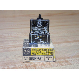 Allen Bradley 800M-XA7 Contact Block 800MXA7