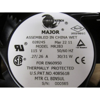 Comair Rotron 028245 AC Fan Model MR2B3