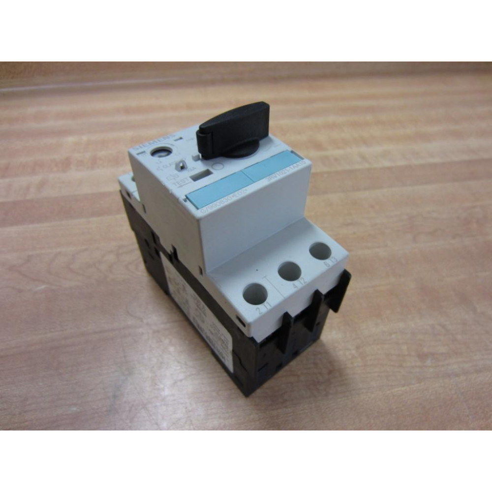 Siemens 3RV1-021-1AA10 Relay 3RV10211AA10 - Used