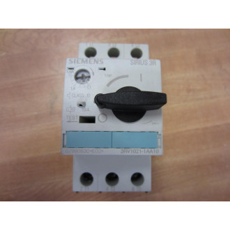 Siemens 3RV1-021-1AA10 Relay 3RV10211AA10 - Used