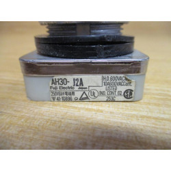 Fuji Electric AH30-J2A Keyed Selector Switch AH30J2A - Used