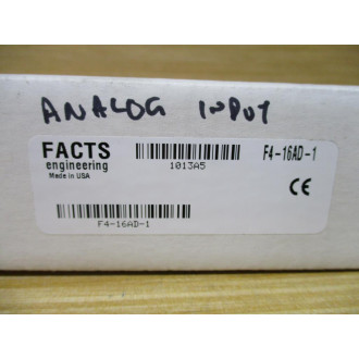 Facts Engineering F4-16AD-1 Input Module F416AD1