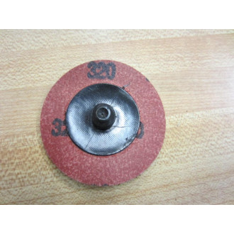 Merit 66875 Abrasive Disc 2" Diameter 320 Grit (Pack of 100)