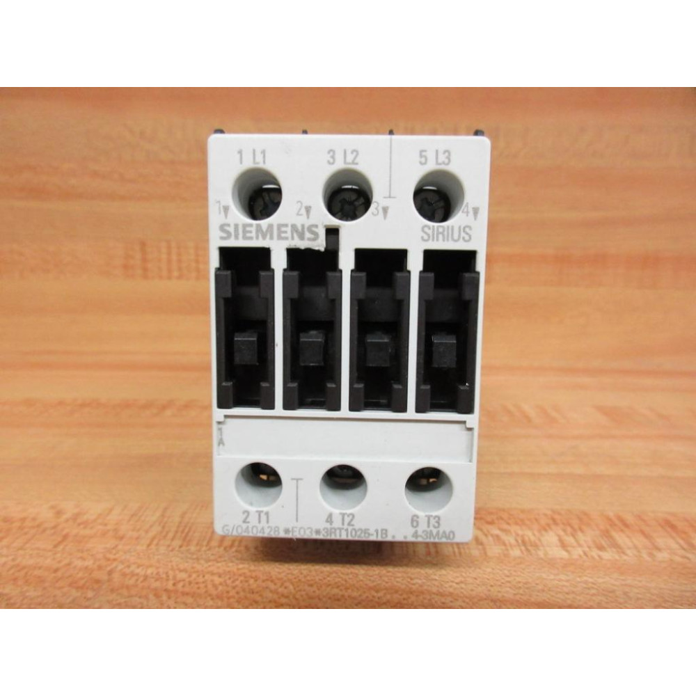 Siemens 3RT1025-1BB44-3MA0 Contactor 3RT10251BB443MA0 With 3RT1926-1BB00 - Used