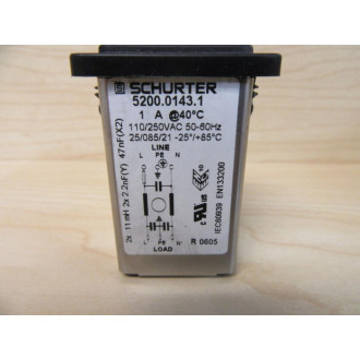 Schurter 5200.0143.1 Power Entry Module - Refurbished