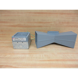 Federal Signal 350-B1 Vibratone Horn 350B1 With Double Signal Projector - Used