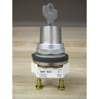 Allen Bradley 800T-H33 Selector Switch 800TH33 WKey - New No Box