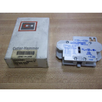 Cutler Hammer C320KGS1 Eaton Auxiliary Contact