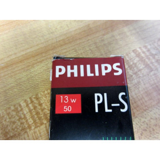 Philips PL-S Double Tube Compact Fluorescent Bulb 13W