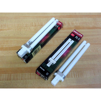 Philips PL-S Double Tube Compact Fluorescent Bulb 13W