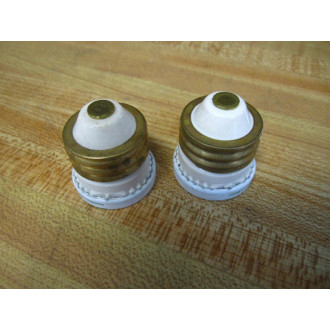 Bussmann W-25 Plug Fuse  W25 Buss (Pack of 4) - New No Box