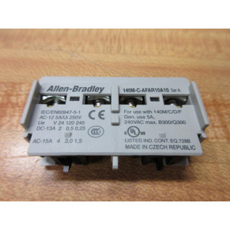 Allen Bradley 140M-C-AFAR10A10 Contact 140MCAFAR10A10