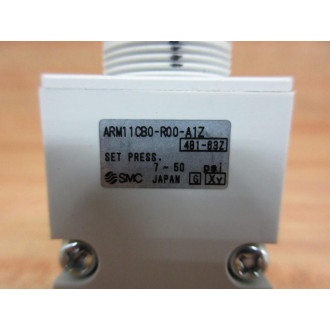 SMC ARM1 1CB0-R00-A1Z Pneumatic Regulator ARM11CB0R00A1Z - Used