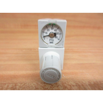 SMC ARM1 1CB0-R00-A1Z Pneumatic Regulator ARM11CB0R00A1Z - Used