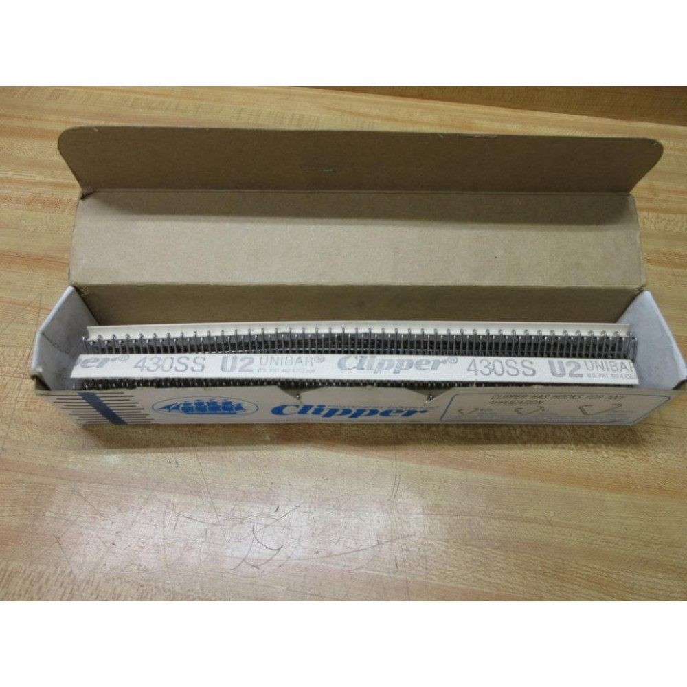 Clipper 430SS Flexco Carded Hook U2S12 (Pack of 5)