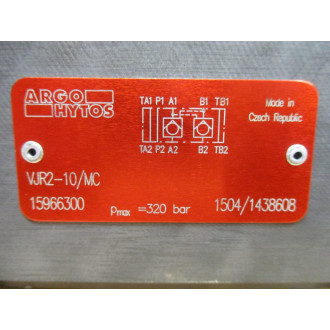 Argo Hytos VJR2-10MC Check Valve 15966300 - New No Box