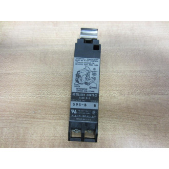 Allen Bradley 595-B Auxiliary Contact 595B Size 0-5 - New No Box