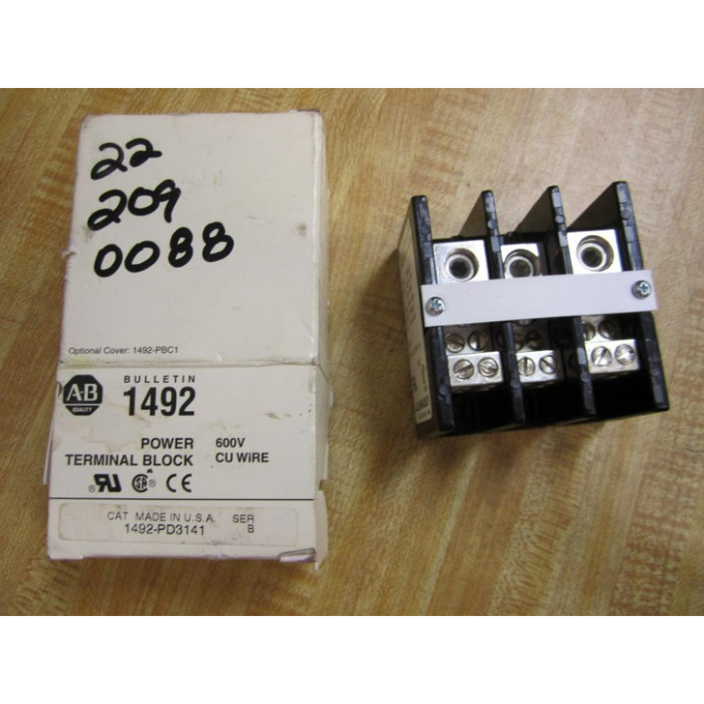 Allen Bradley 1492-PD3141 Power Block 1492PD3141